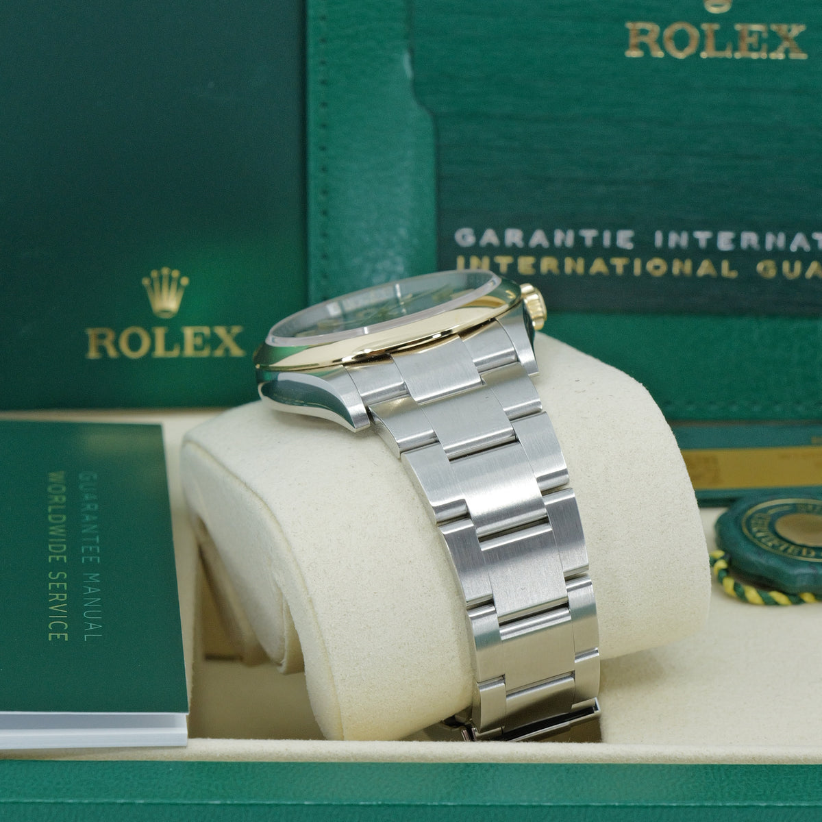 ROLEX OYSTER PERPETUAL 36 126003 – ACCIAIO E ORO GIALLO – QUADRANTE GRIGIO – OTTOBRE 2026 – NUOVO – FULL SET