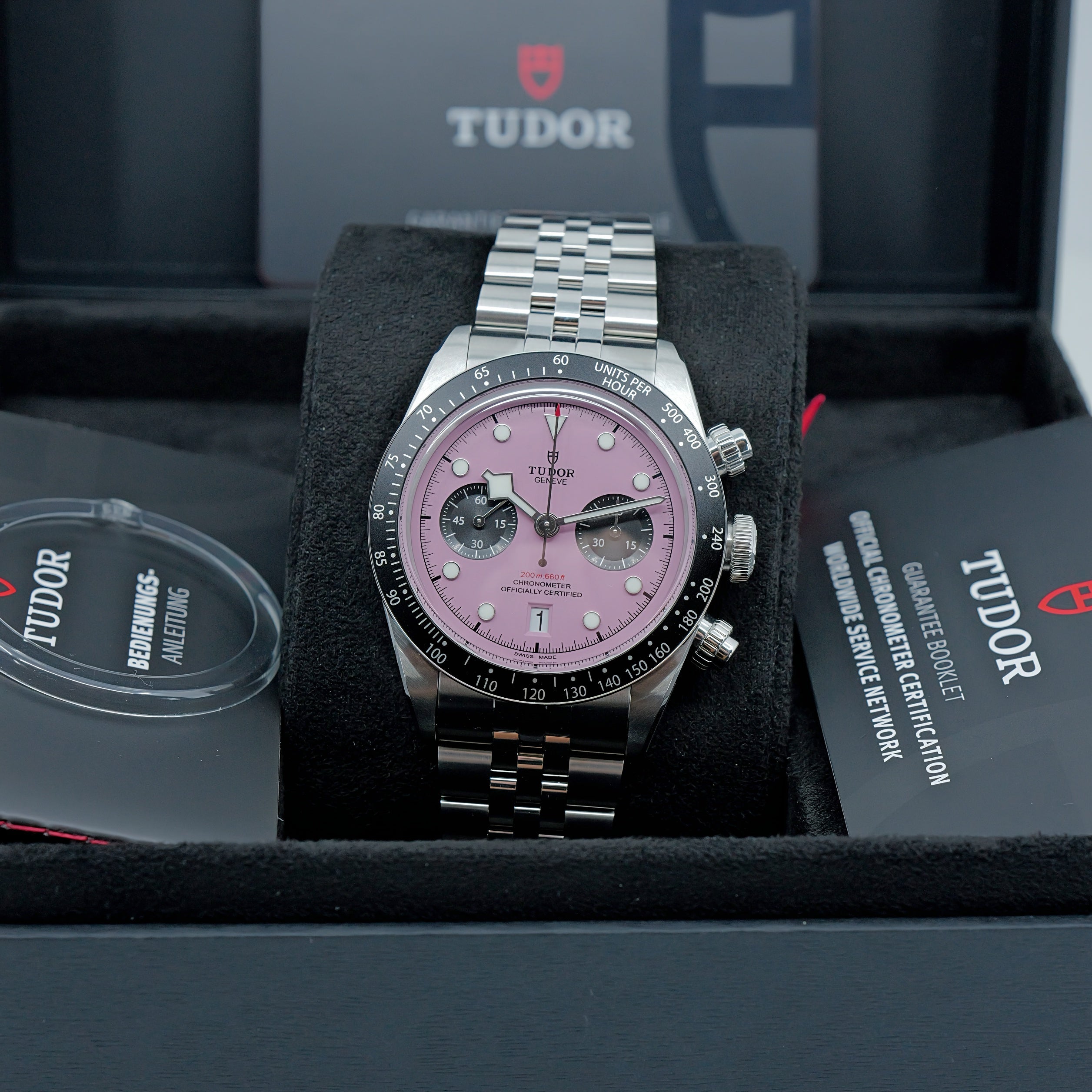TUDOR BLACK BAY CHRONO PINK
Ref. 79360N