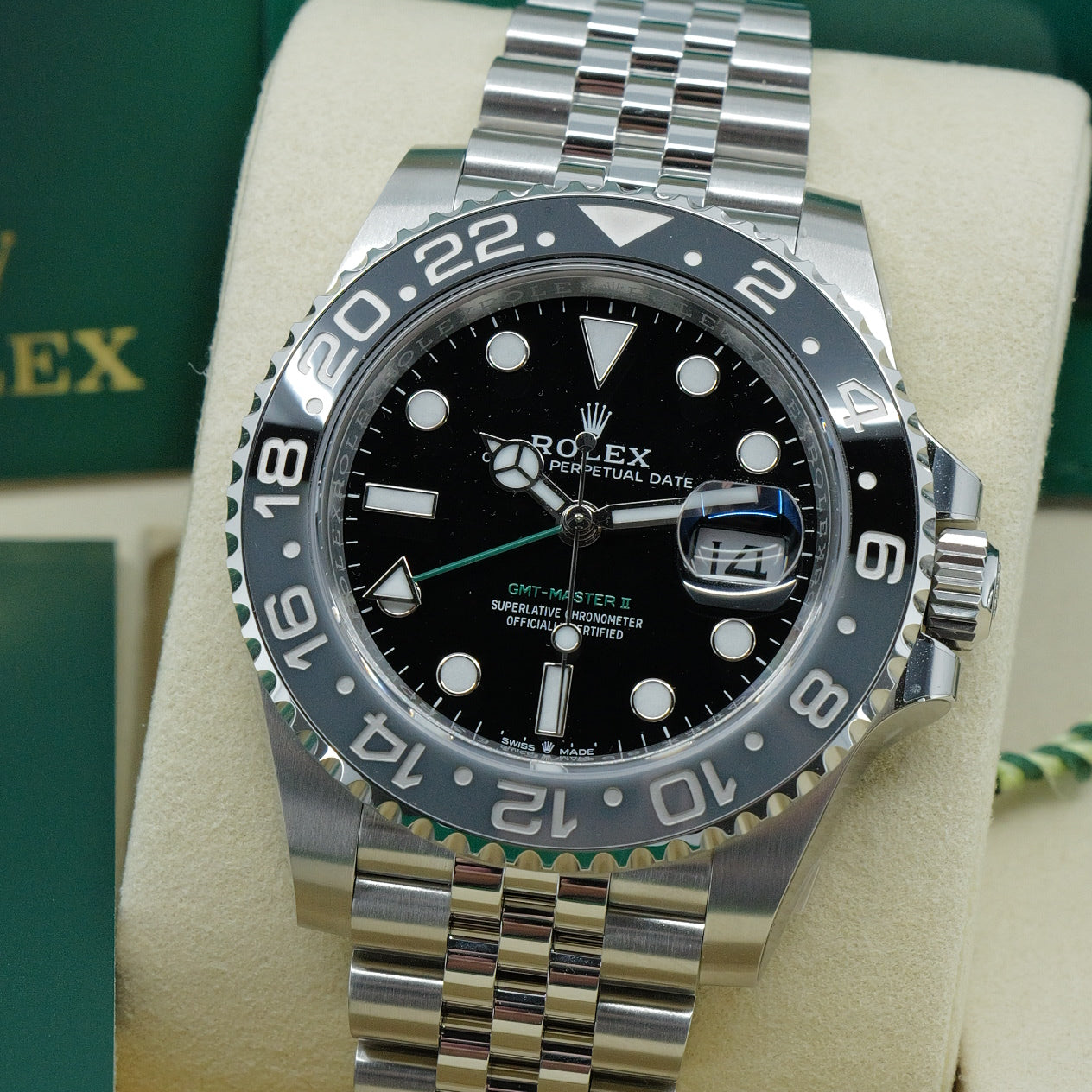 ROLEX GMT-MASTER II Ref. 126710GRNR