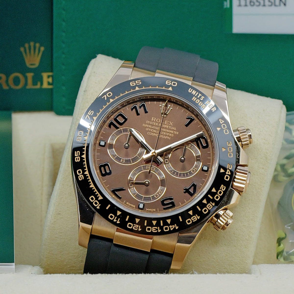 ROLEX COSMOGRAPH DAYTONA 116515LN CHOCOLATE