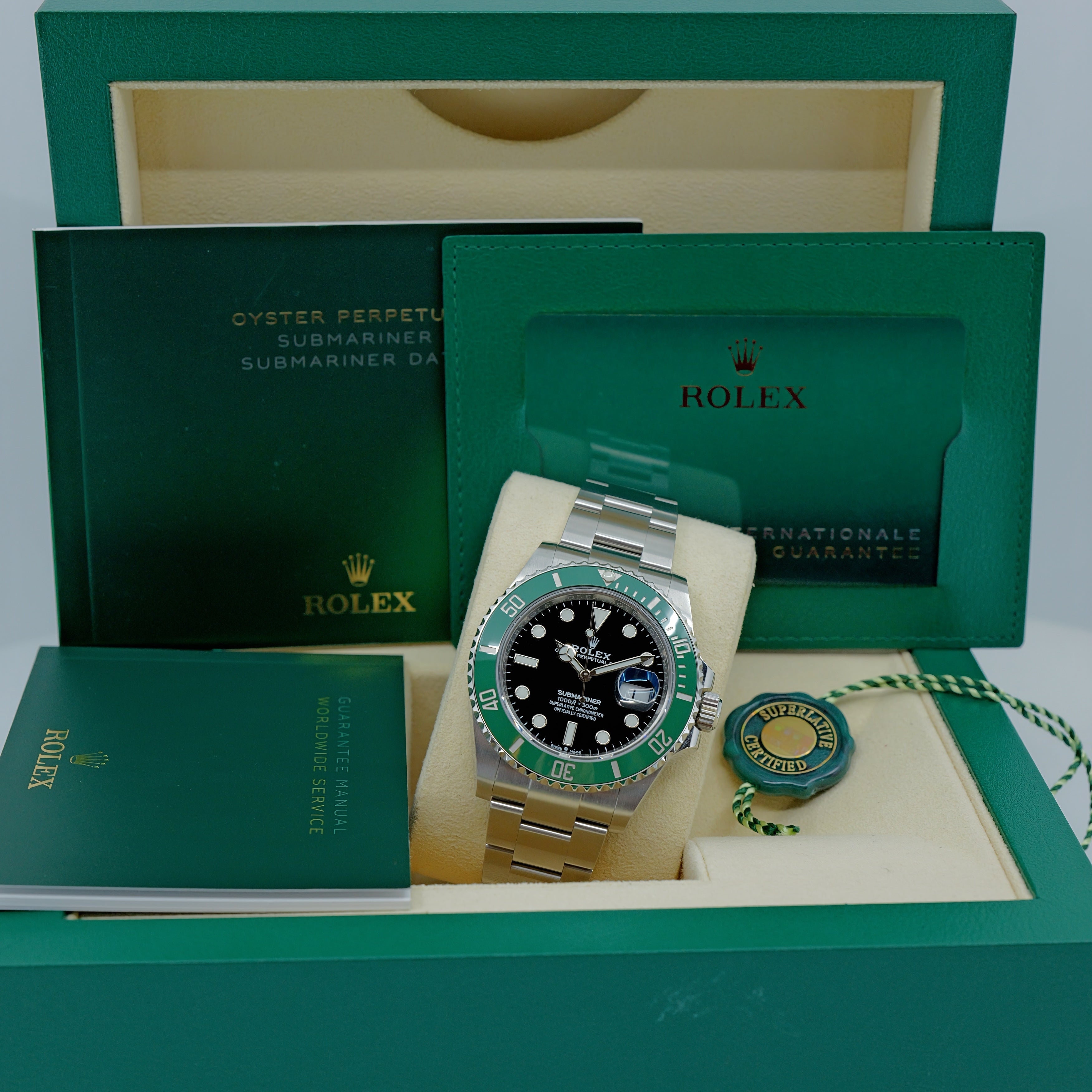 ROLEX SUBMARINER 126610LV "Starbucks"