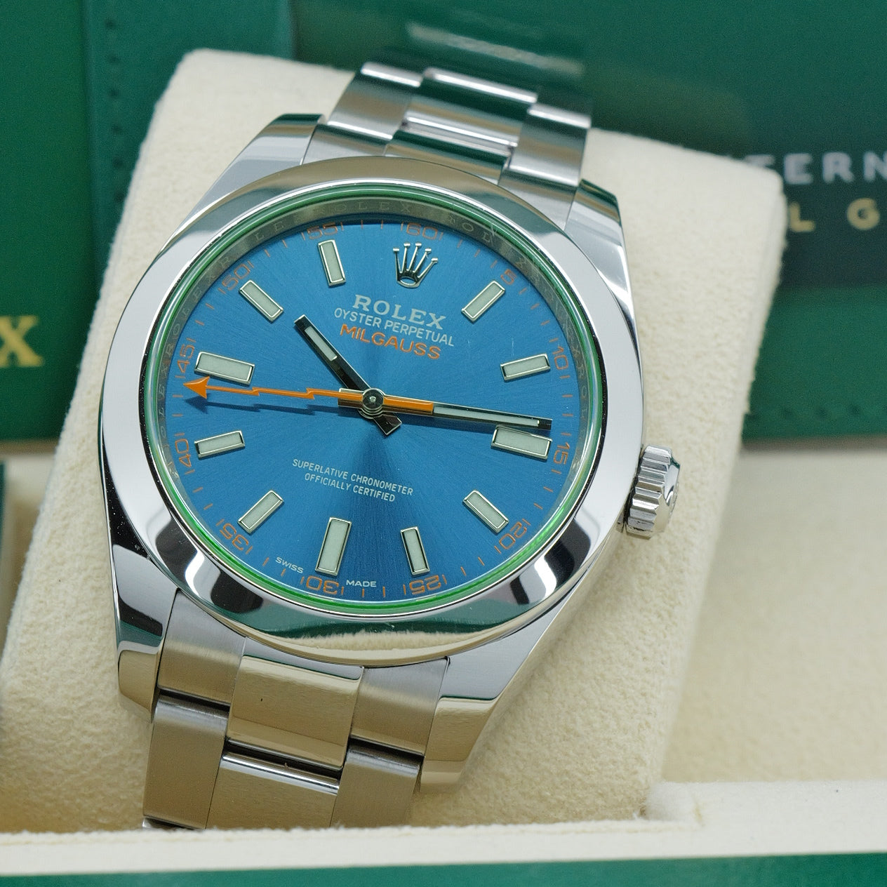 ROLEX MILGAUSS Ref. 116400GV