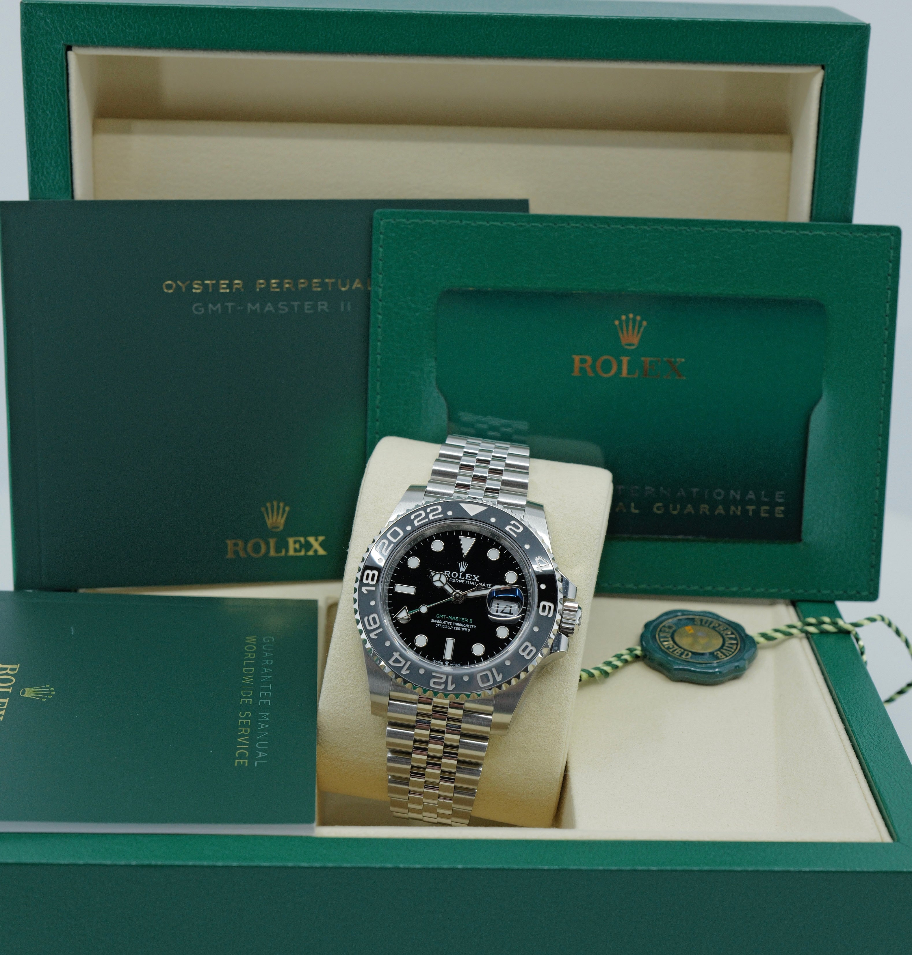 ROLEX GMT-MASTER II Ref. 126710GRNR