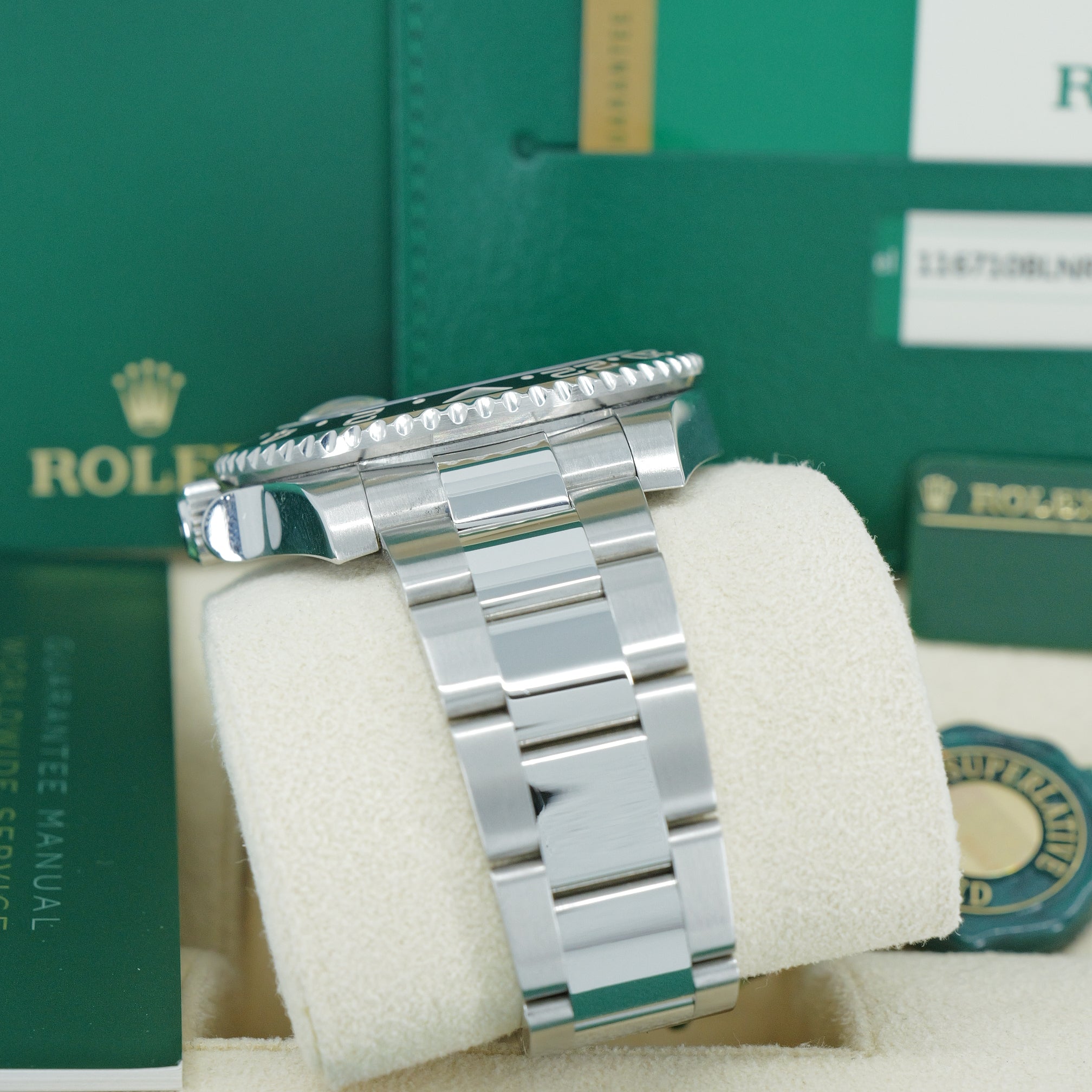 ROLEX GMT-MASTER II Ref. 116710BLNR "Batman"