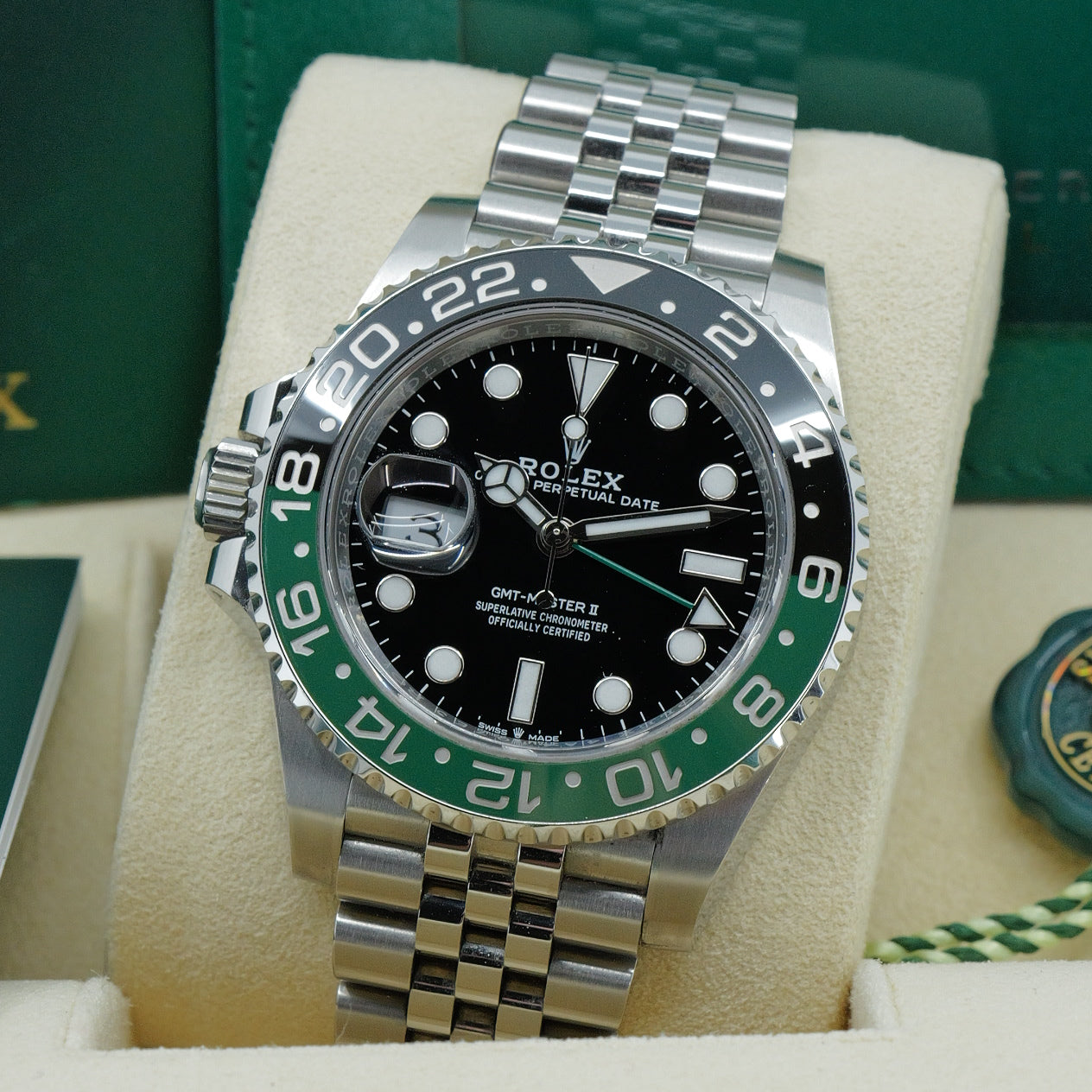 ROLEX GMT MASTER II 126720VTNR “SPRITE”