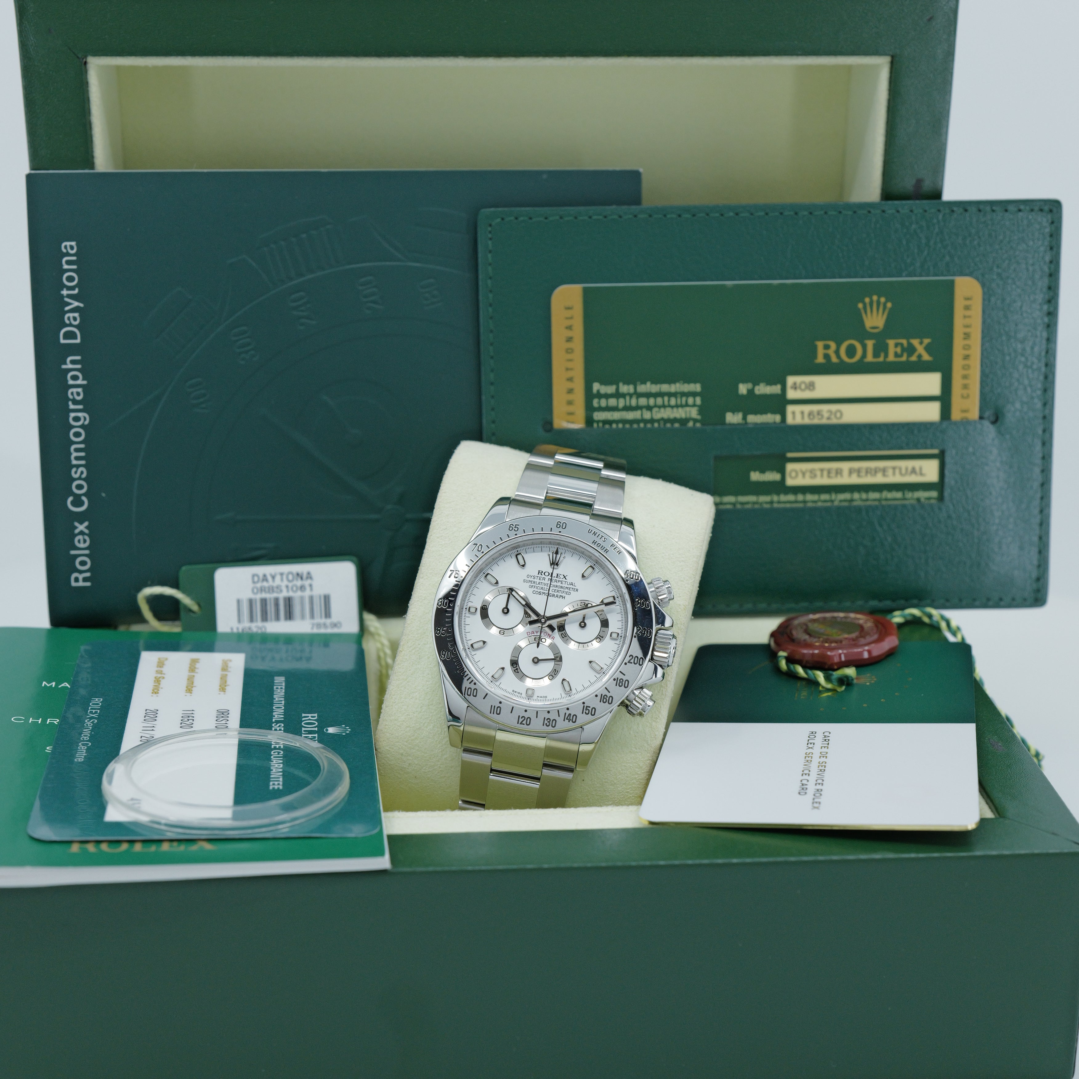 Rolex Cosmograph Daytona 116520 White