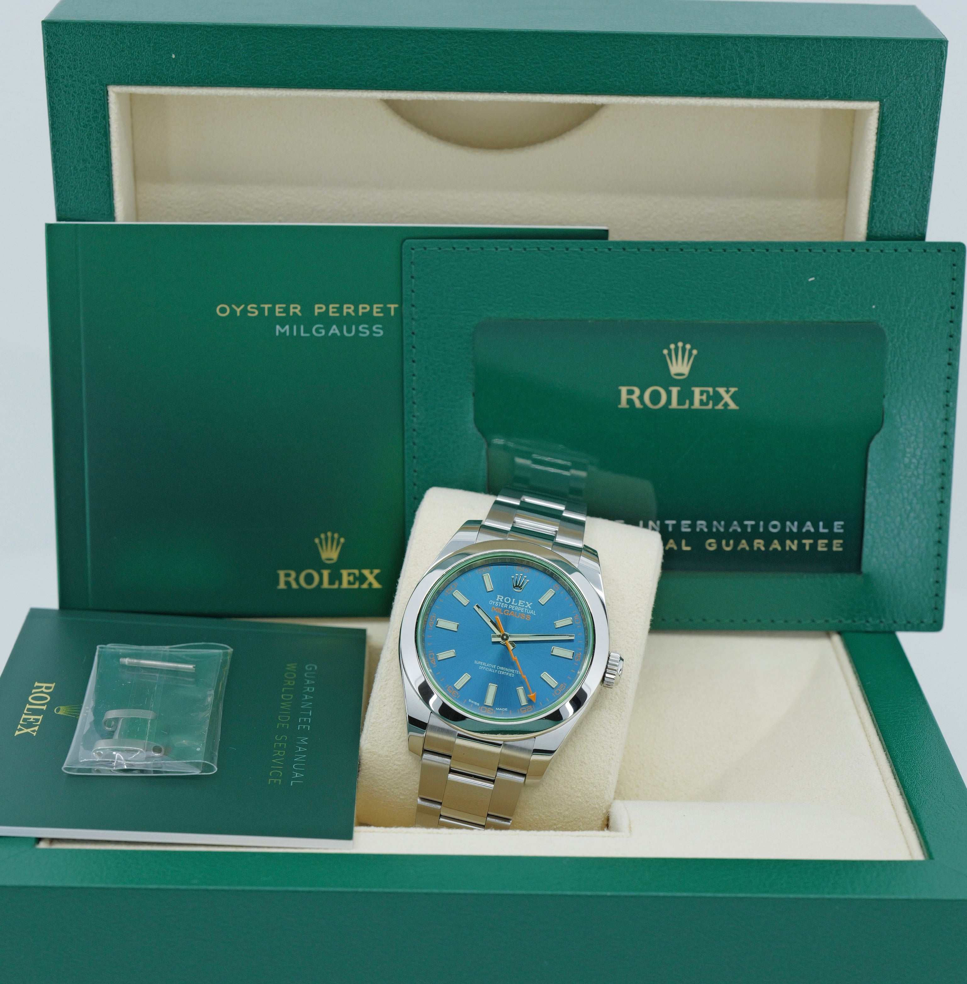 ROLEX MILGAUSS Ref. 116400GV