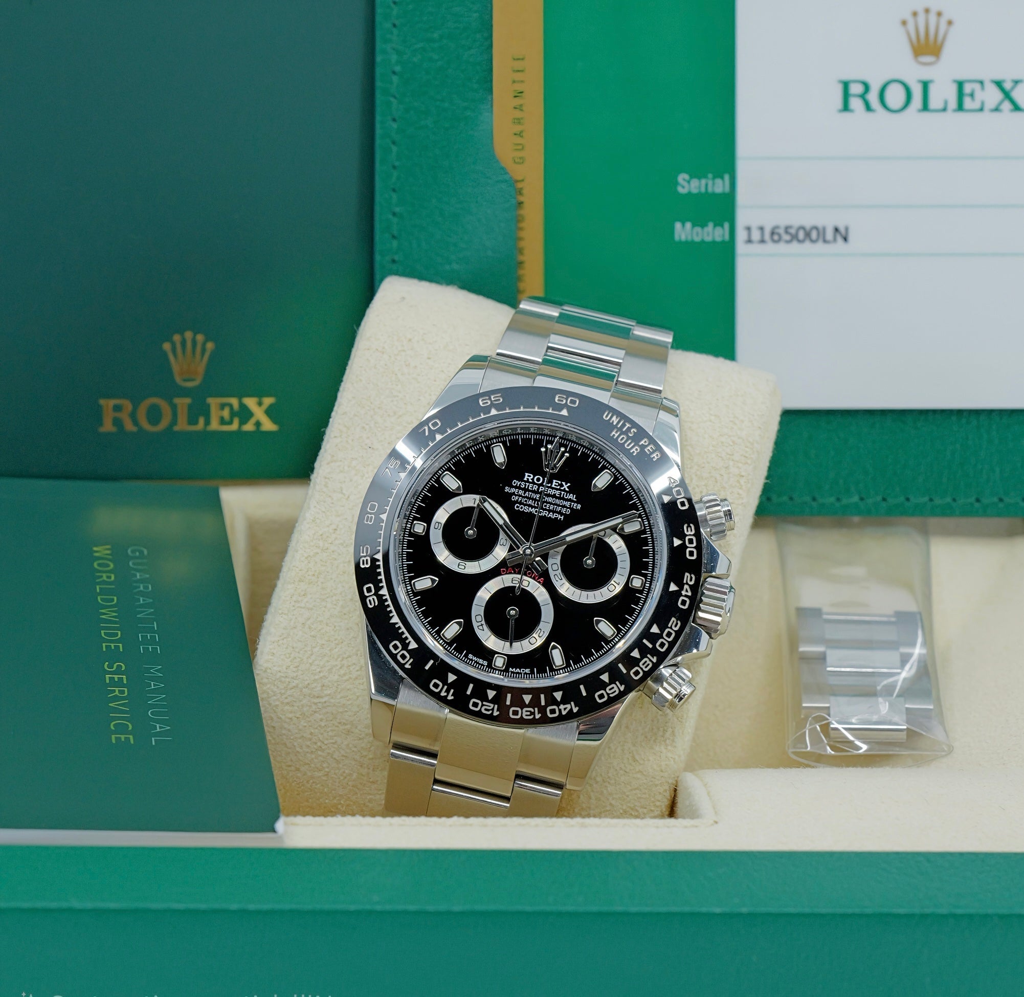 ROLEX COSMOGRAPH DAYTONA 116500LN NERO