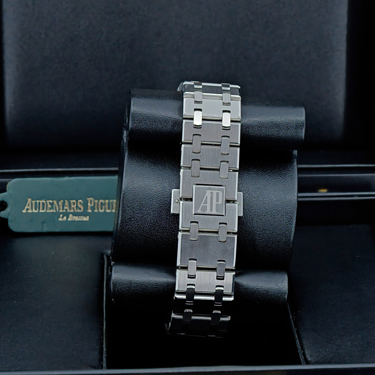 AUDEMARS PIGUET ROYAL OAK 15450ST.OO.1256ST.01 – QUADRANTE ARGENTÉ – 2015 – PARI AL NUOVO – FULL SET