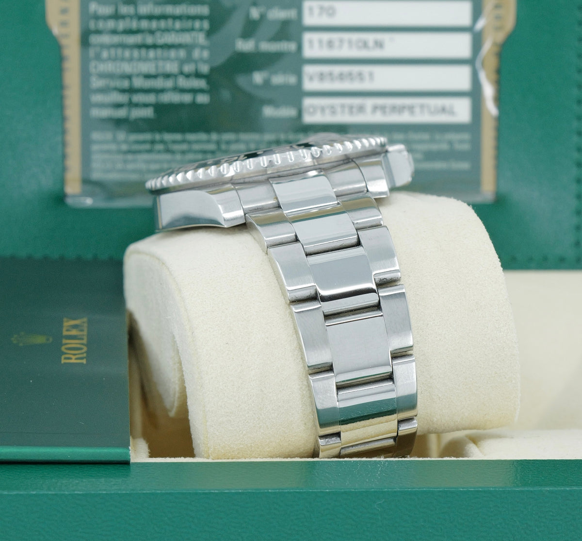 ROLEX GMT-MASTER II REF. 116710LN – LUNETTA NERA – 2011 – PERFETTE CONDIZIONI – FULL SET ITALIANO
