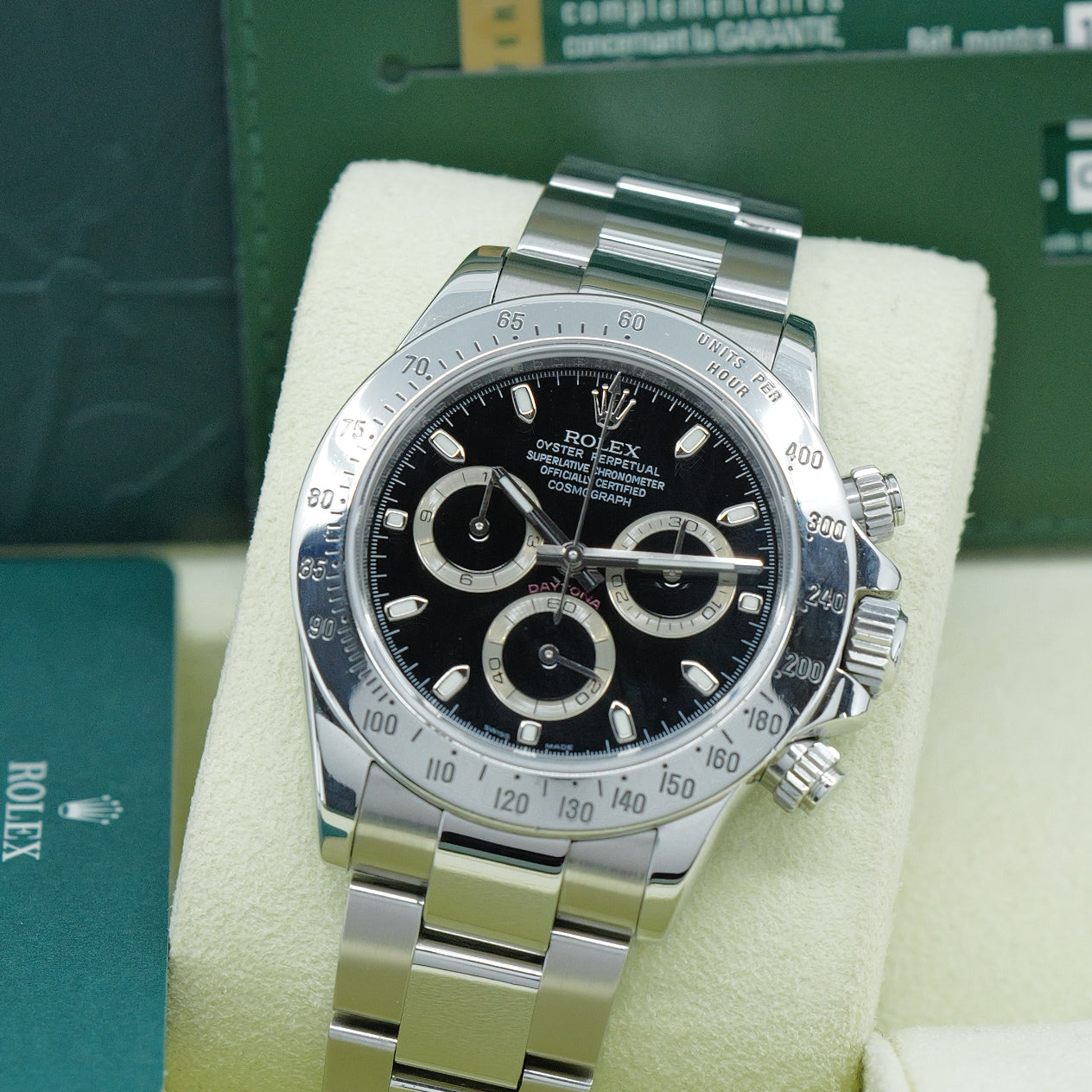 Rolex Cosmograph Daytona 116520 Black Dial