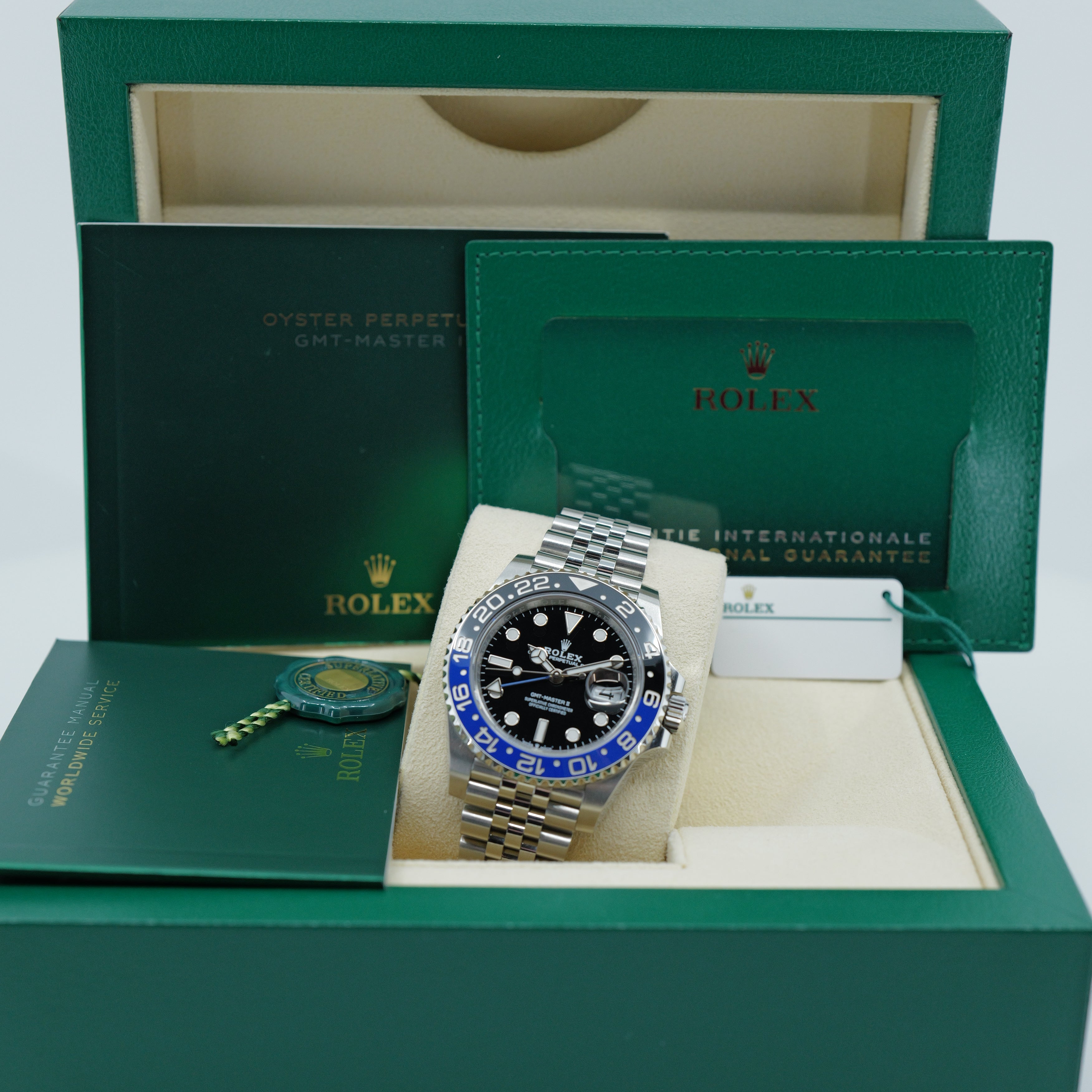 ROLEX GMT MASTER II 126710BLNR "BATGIRL"
