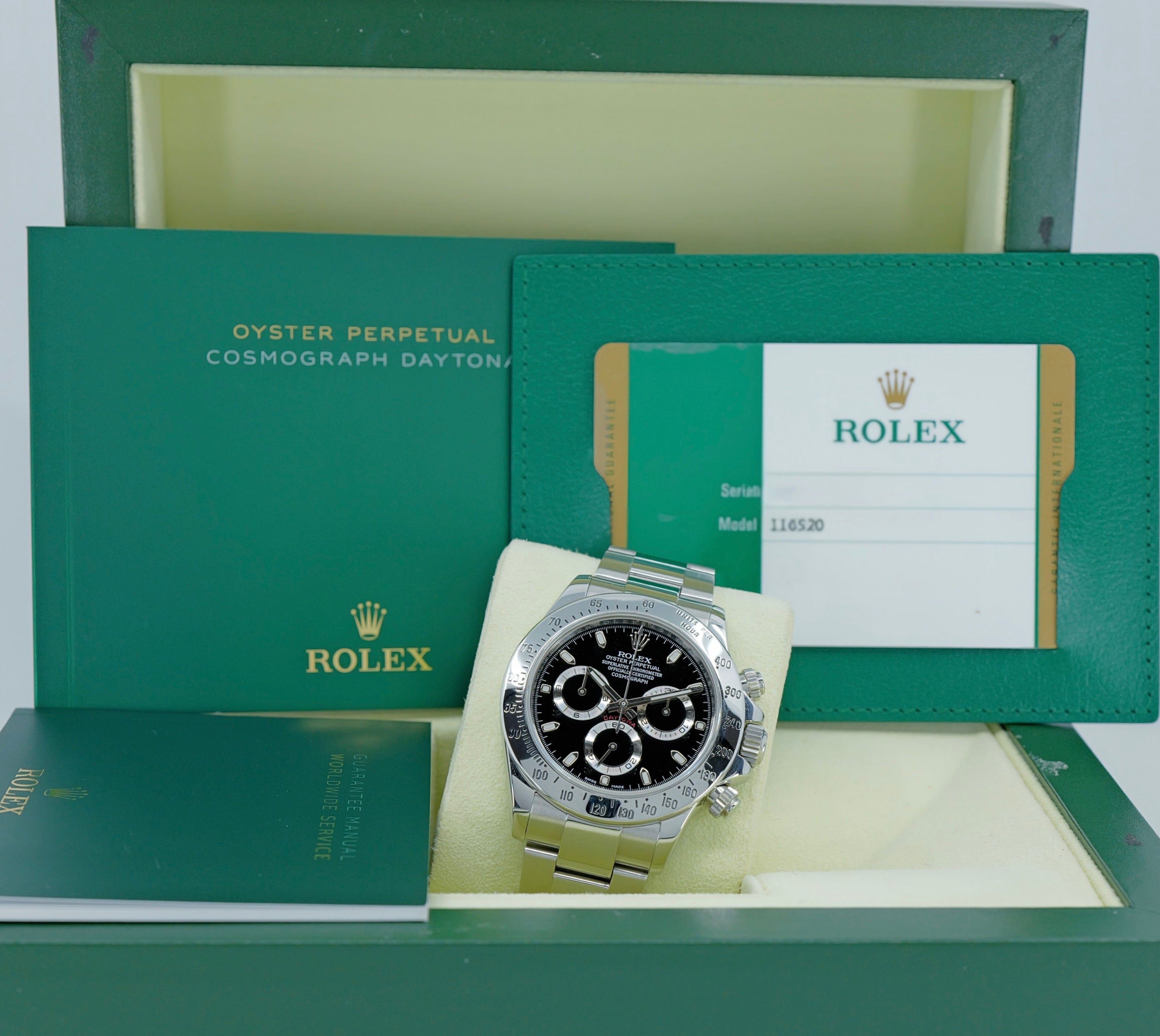 ROLEX COSMOGRAPH DAYTONA NERO 116520 CHROMALIGHT