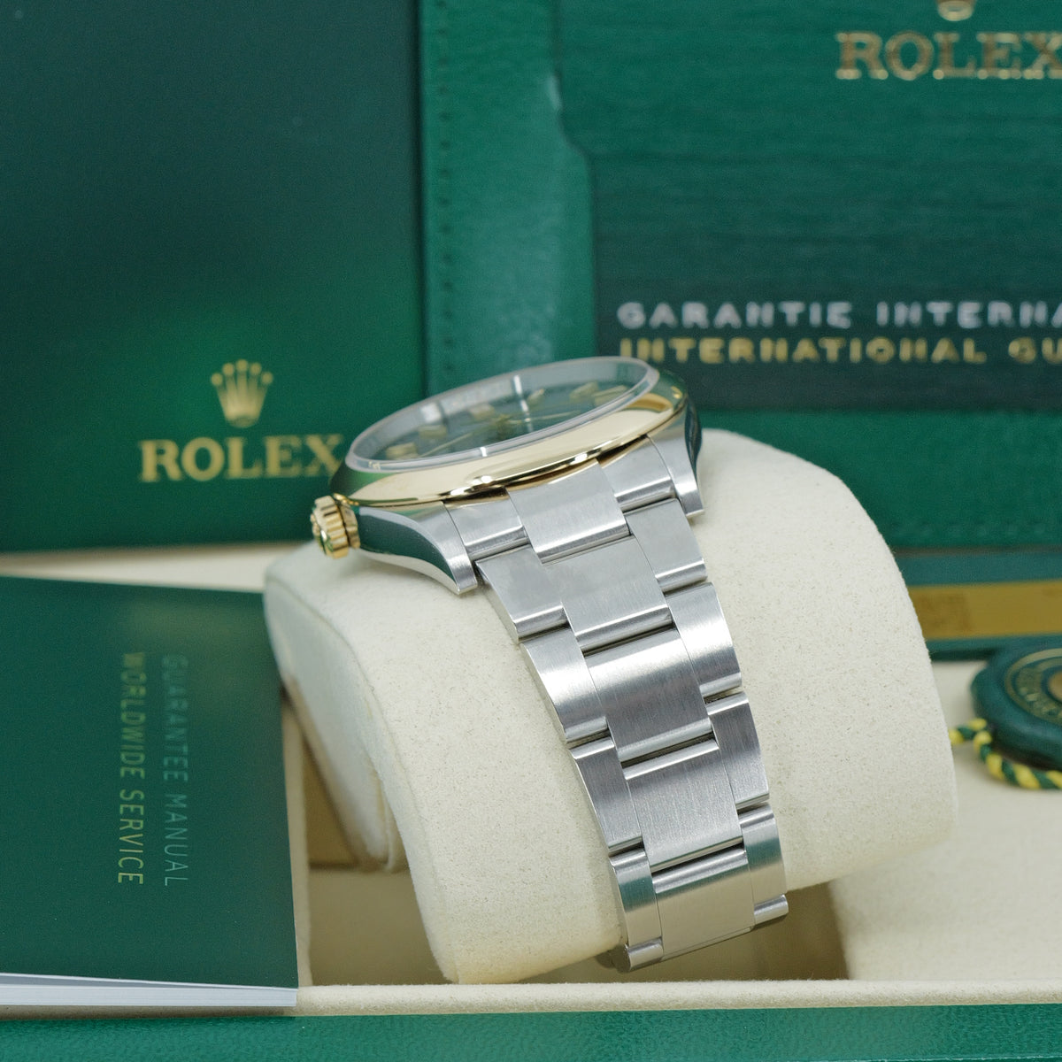 ROLEX OYSTER PERPETUAL 36 126003 – ACCIAIO E ORO GIALLO – QUADRANTE GRIGIO – OTTOBRE 2026 – NUOVO – FULL SET