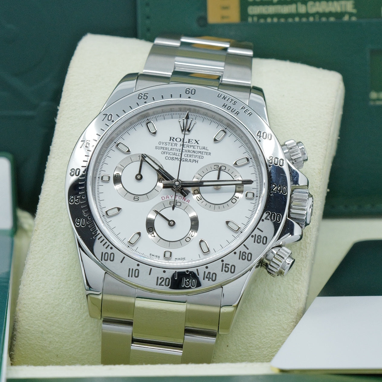 Rolex Cosmograph Daytona 116520 White