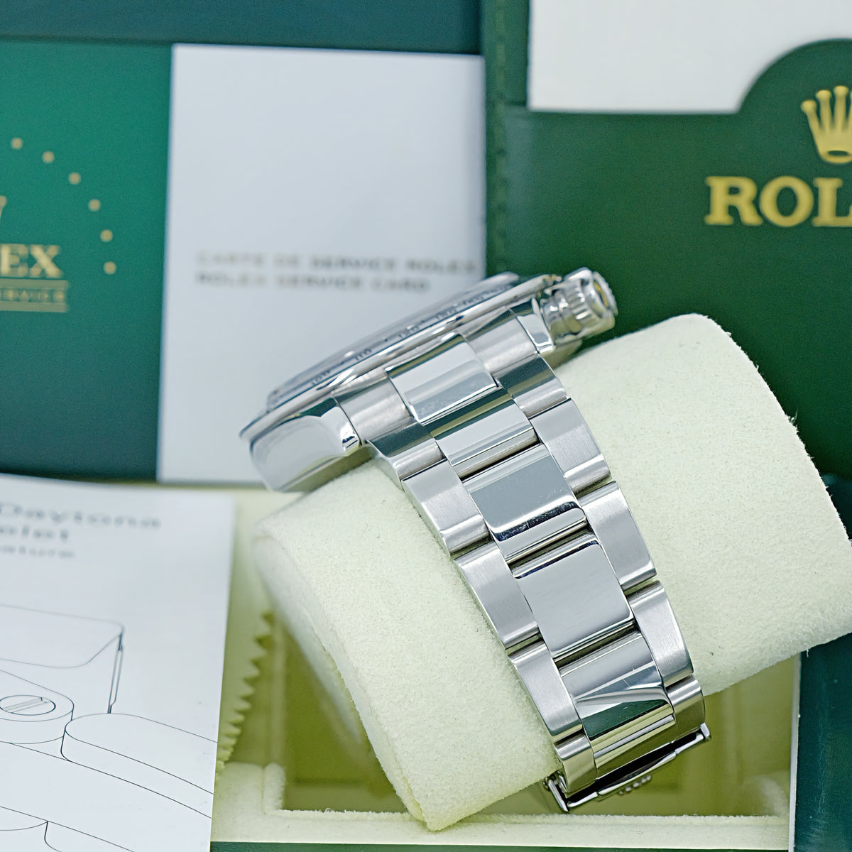 ROLEX COSMOGRAPH DAYTONA - REF 116520 -  2002 - FULL SET CON SERVICE ROLEX