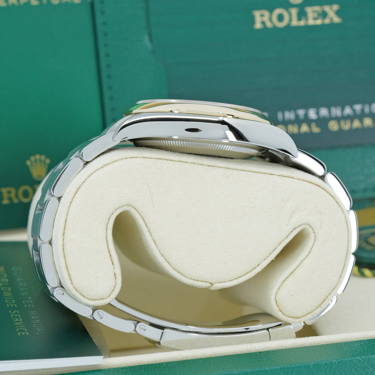 ROLEX OYSTER PERPETUAL 36 126003 – ACCIAIO E ORO GIALLO – QUADRANTE GRIGIO – OTTOBRE 2026 – NUOVO – FULL SET
