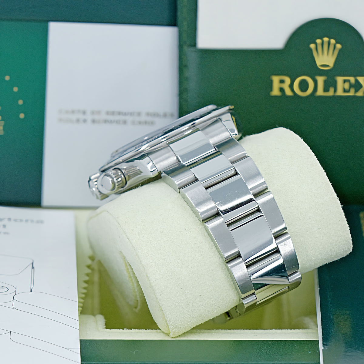 ROLEX COSMOGRAPH DAYTONA - REF 116520 -  2002 - FULL SET CON SERVICE ROLEX