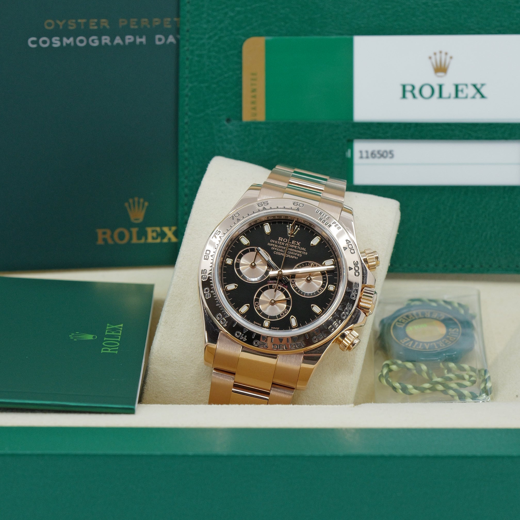 ROLEX COSMOGRAPH DAYTONA 116505 NERO