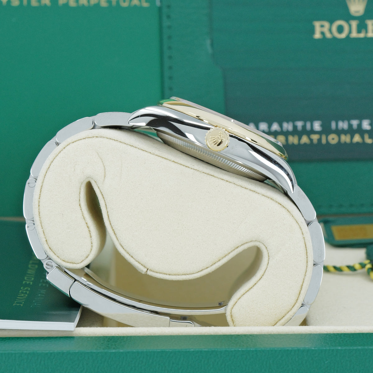 ROLEX OYSTER PERPETUAL 36 126003 – ACCIAIO E ORO GIALLO – QUADRANTE GRIGIO – OTTOBRE 2026 – NUOVO – FULL SET