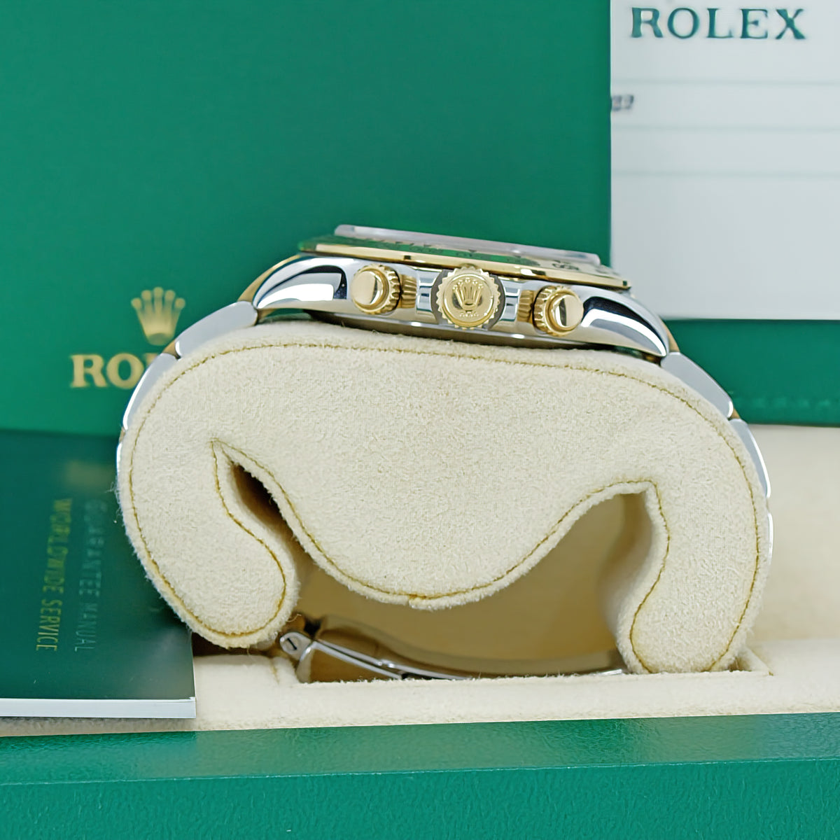 ROLEX COSMOGRAPH DAYTONA REF. 116503 – MOP “CRYSTAL” – 2018 – PARI AL NUOVO – FULL SET