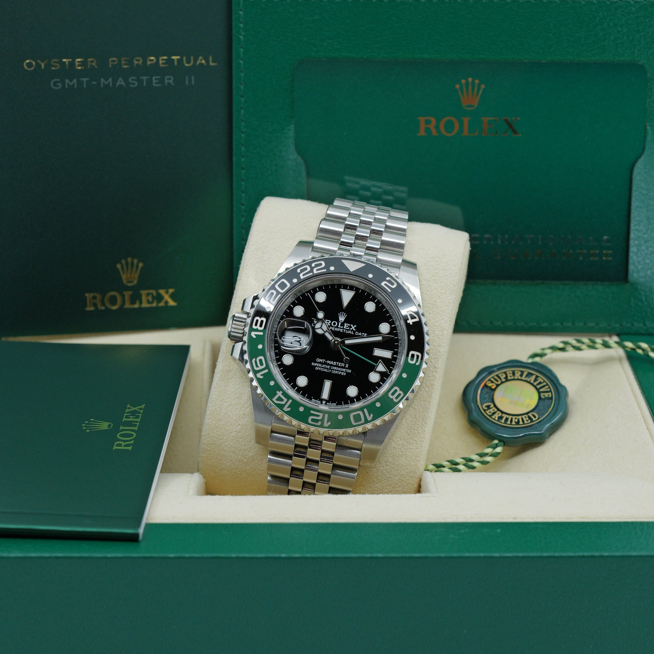 ROLEX GMT MASTER II 126720VTNR “SPRITE”