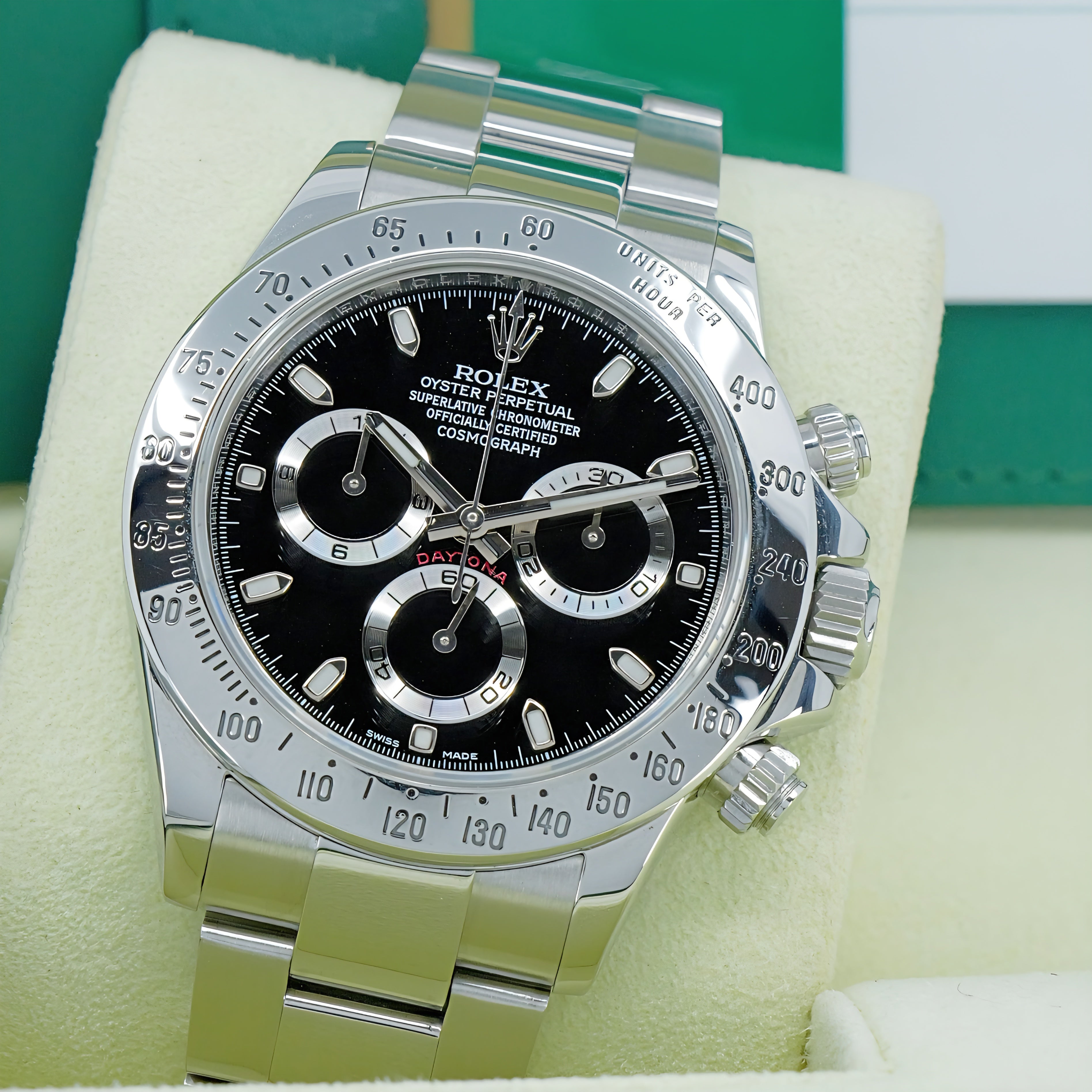 ROLEX COSMOGRAPH DAYTONA NERO 116520 CHROMALIGHT