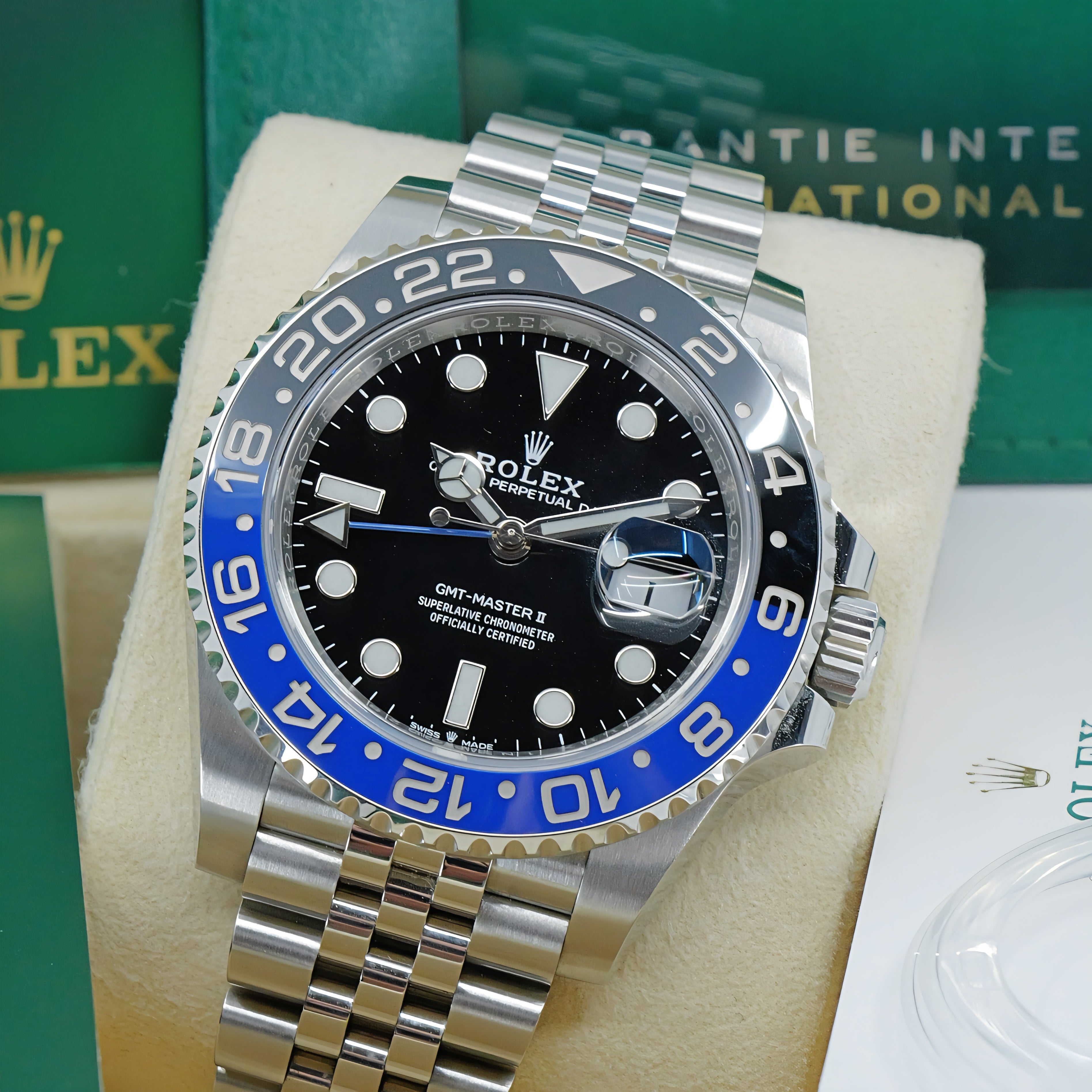 ROLEX GMT-MASTER II 126710BLNR "Batgirl"