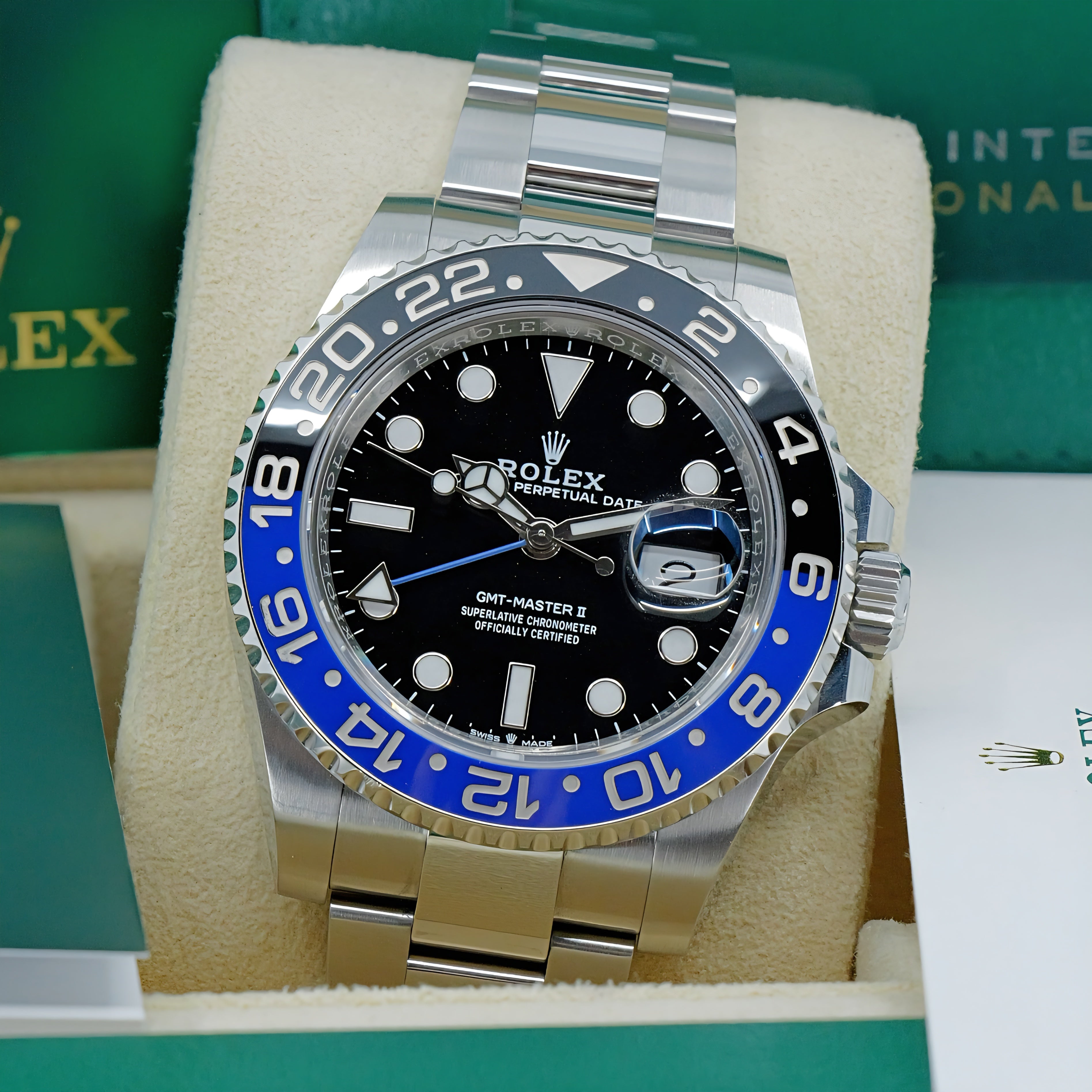 ROLEX GMT-MASTER II 126710BLNR - OYSTER