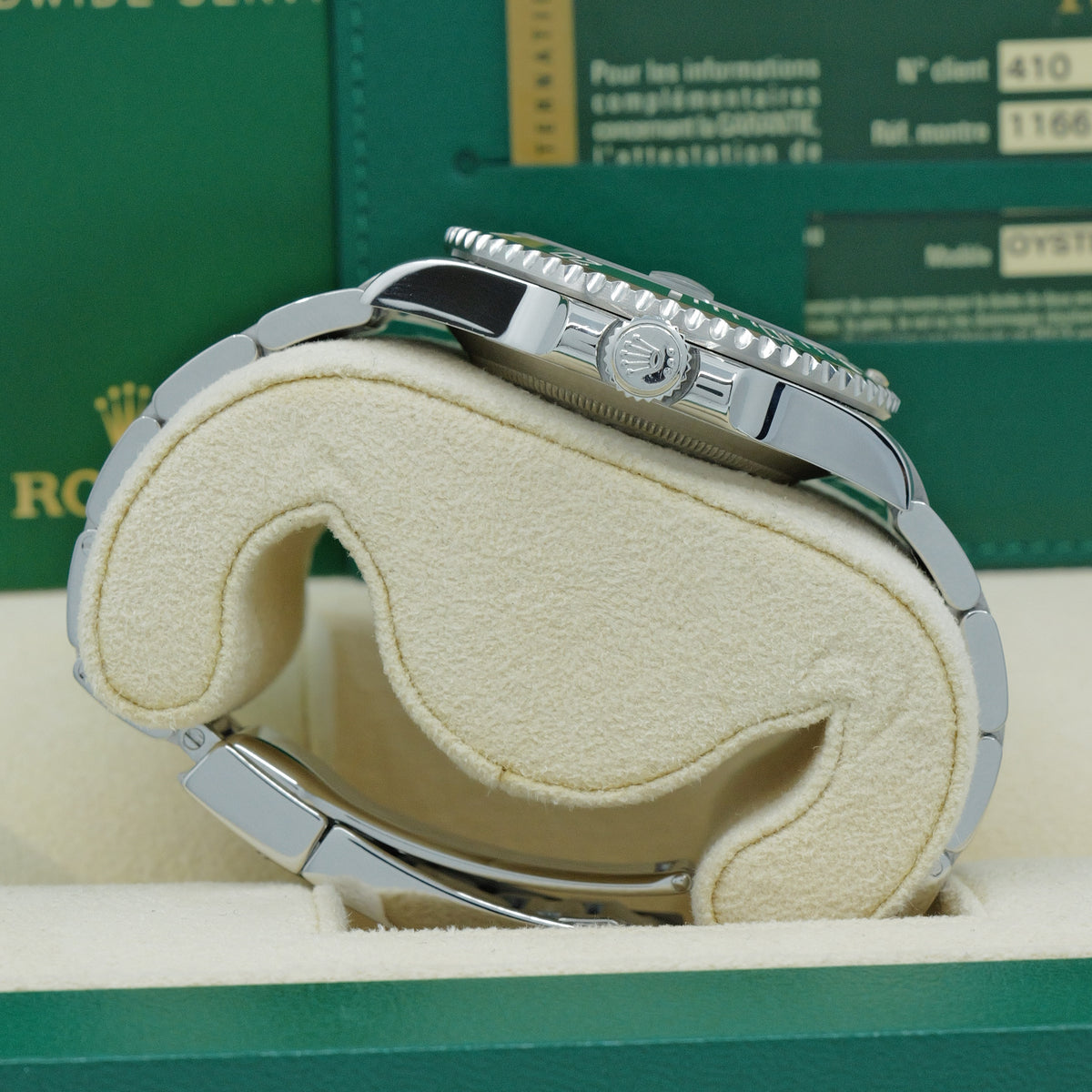 ROLEX SUBMARINER DATE 116610LV “HULK” – 2012 – FULL SET