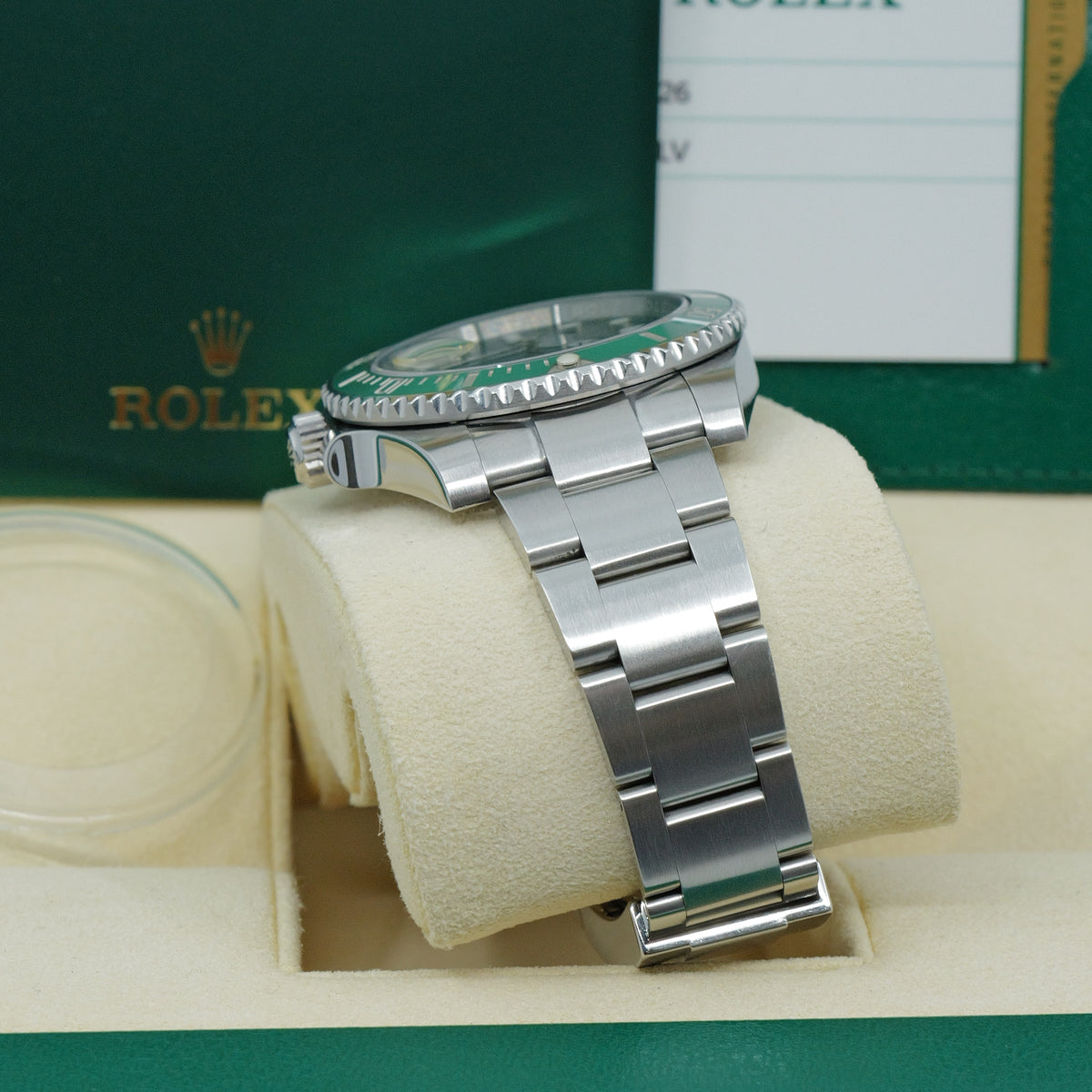 ROLEX SUBMARINER DATE 116610LV “HULK” – 2017 – FULL SET