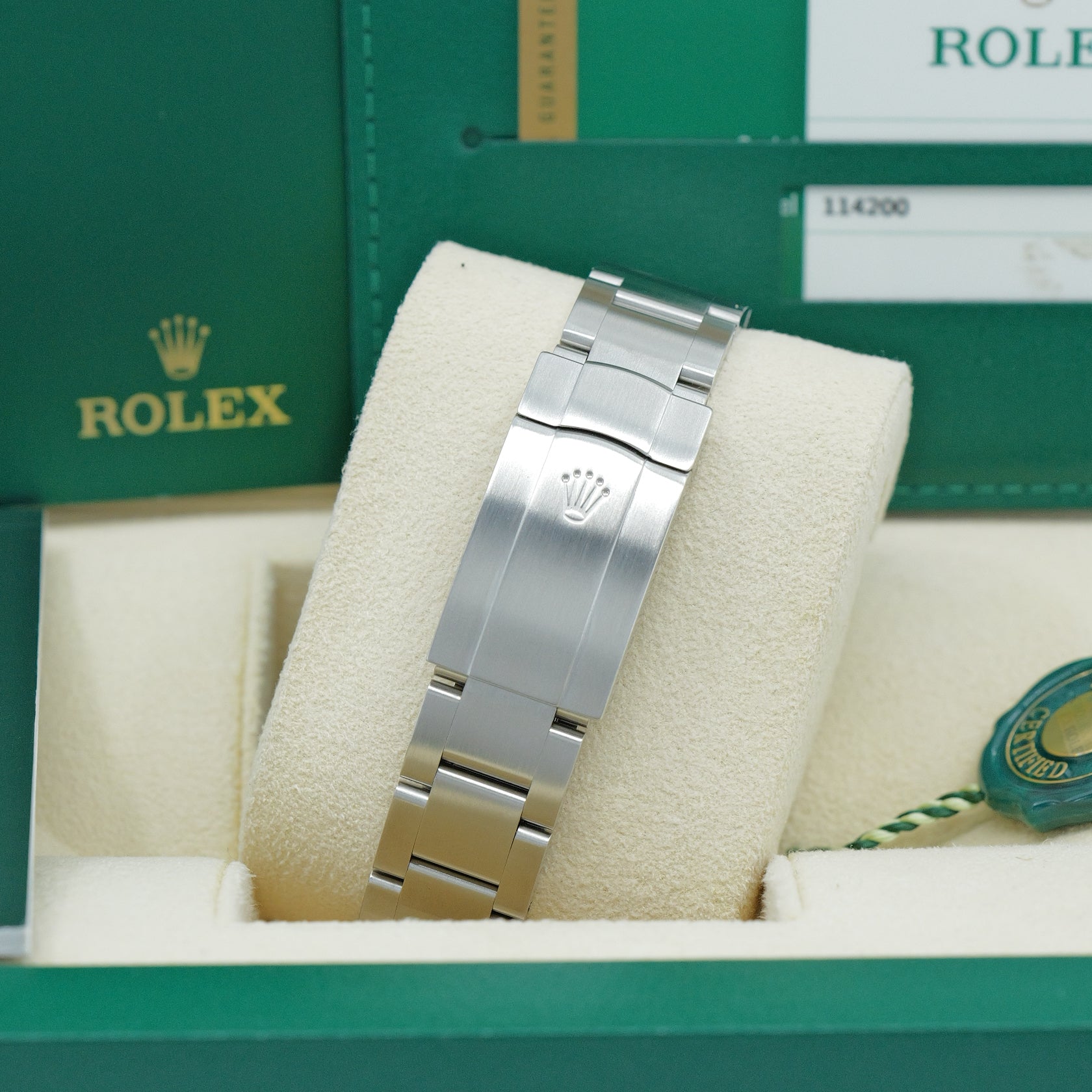 Rolex Oyster Perpetual 114200 "Grape"