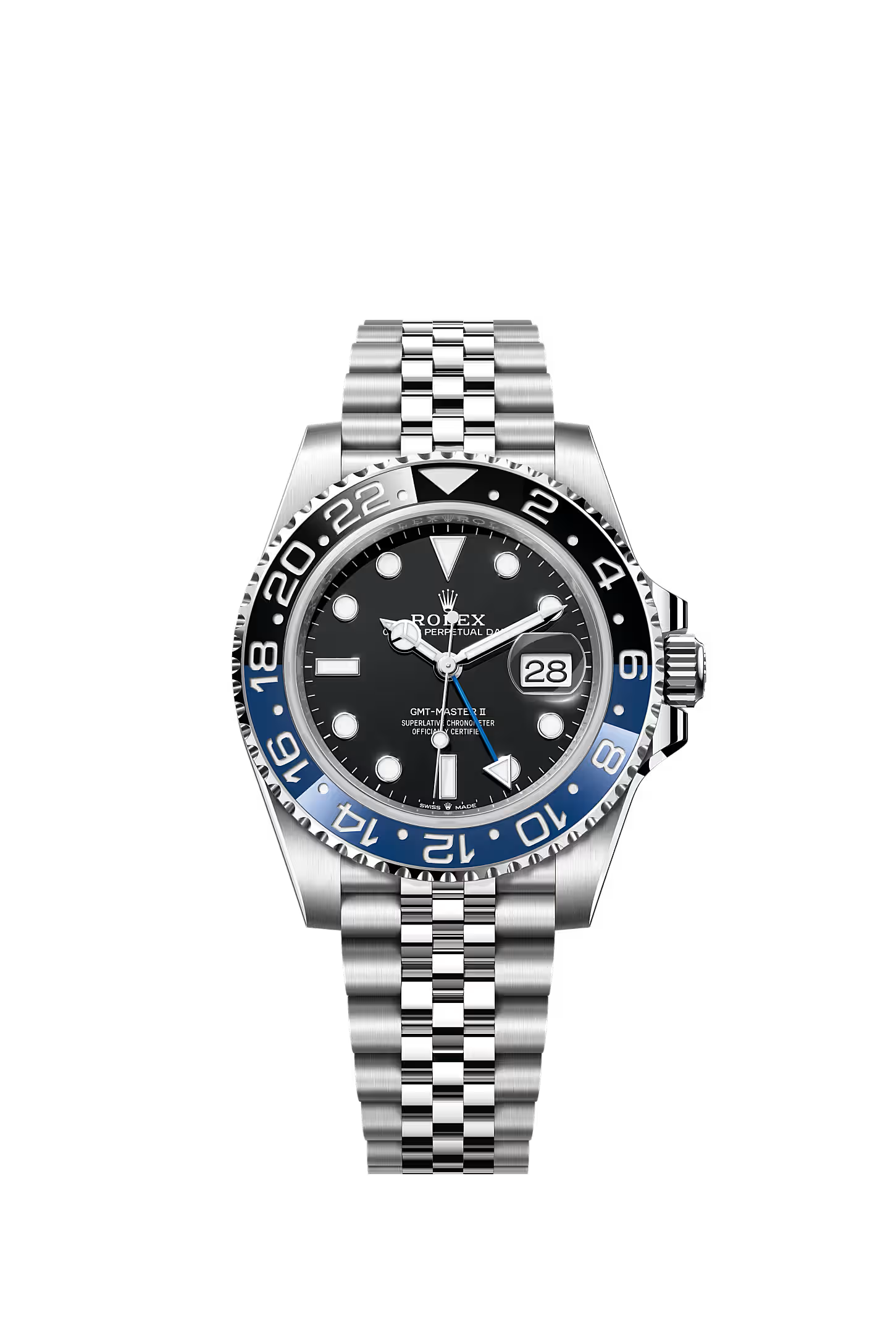 ROLEX GMT MASTER II 126710BLNR "BATGIRL"